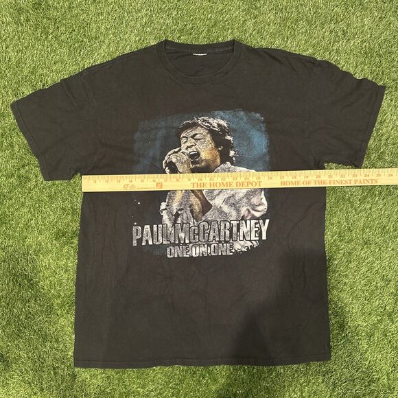 Paul McCartney 2016 One On One Tour Black T Shirt Concert Men’s Size Large Y2K - Picture 6 of 9